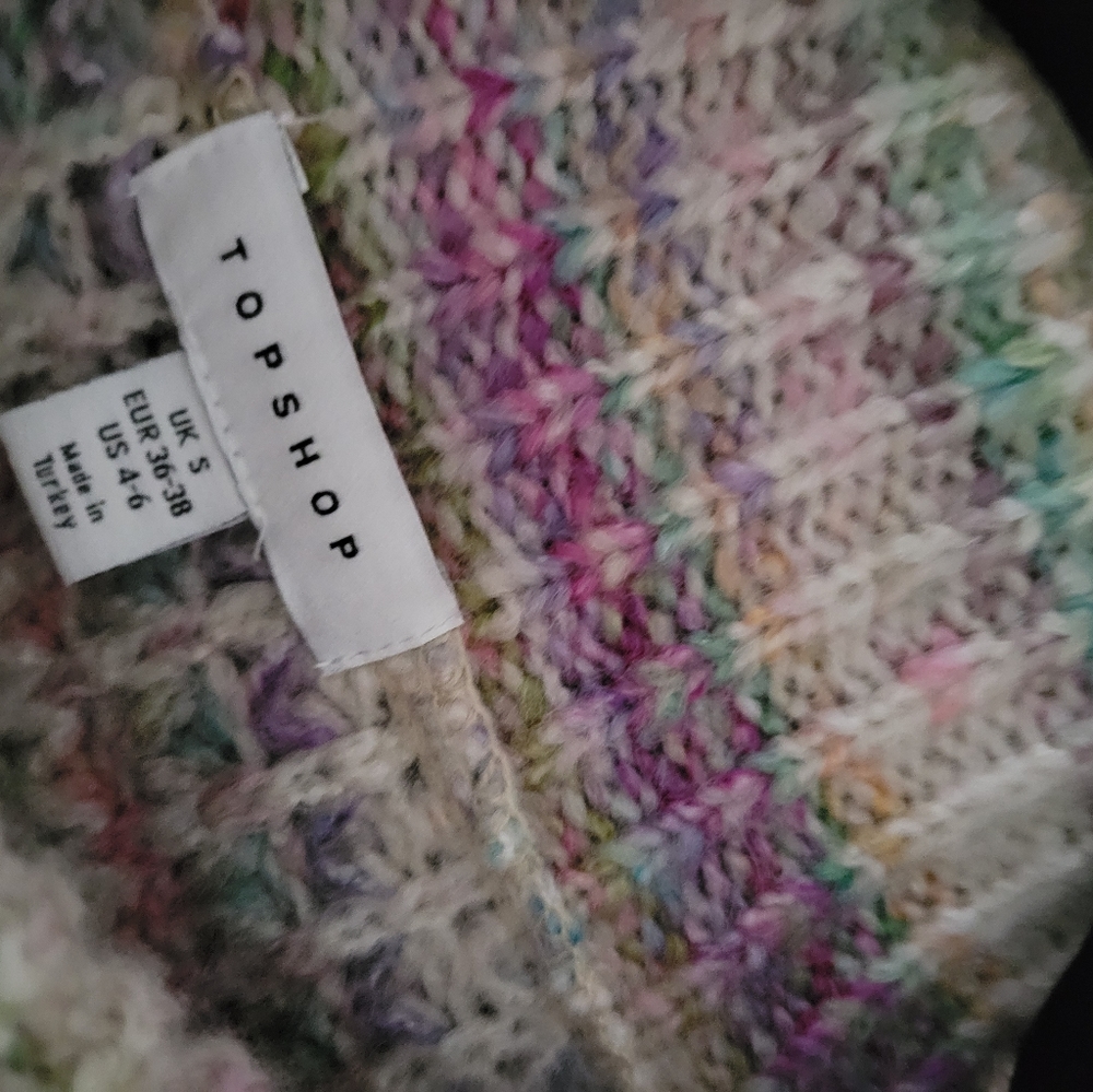 Topshop Multi Color Sweater - image 5